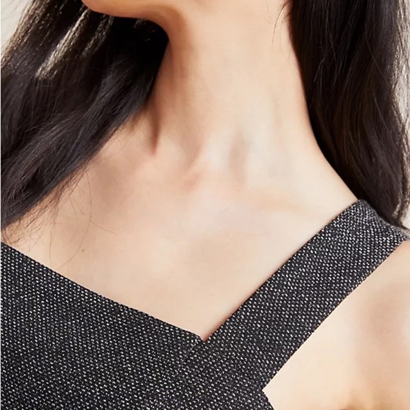 Anthropologie Wide Strap Tank - Charcoal Gray - Picture 2 of 4